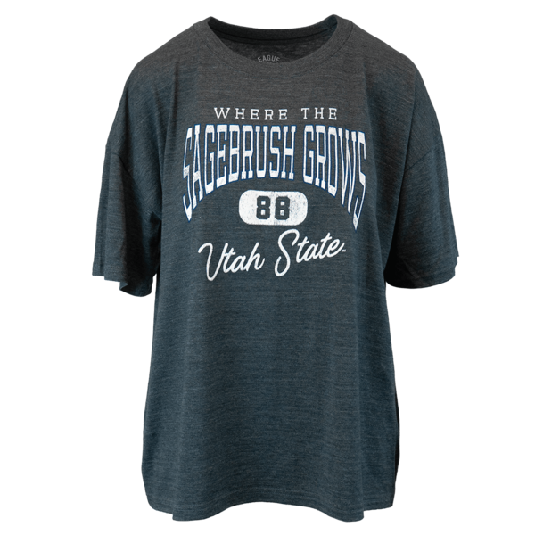 TSHIRT WOMENS OVERSIZED WHERE THE SAGEBRUSH GROWS LEAGUE